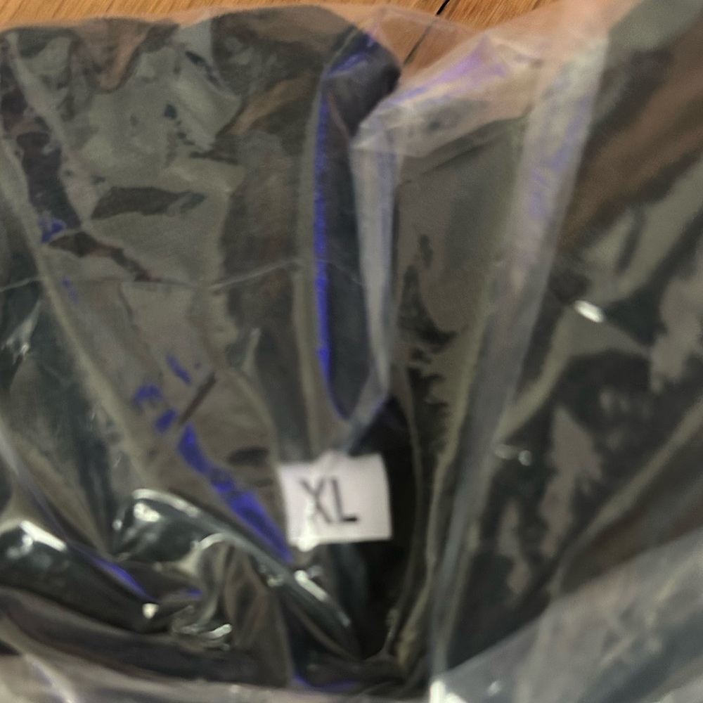 New in the bag black sweatshirt and sweatpants sealed in package.  Sz S, Med, XL - Picture 10 of 13